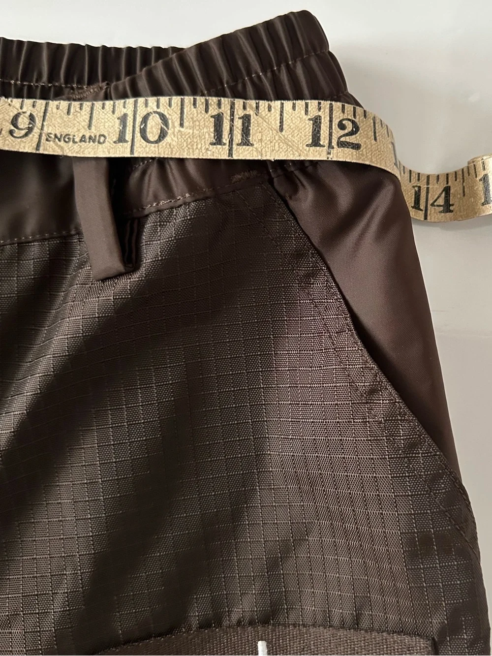 Alo Yoga Blaze Trouser Pants Espresso Brown Ripstop Utility Straight Size XS
